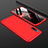 Hard Rigid Plastic Matte Finish Front and Back Cover Case 360 Degrees M01 for Xiaomi Mi 9 Pro 5G Red