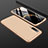 Hard Rigid Plastic Matte Finish Front and Back Cover Case 360 Degrees M01 for Xiaomi Mi 9 SE Gold