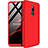 Hard Rigid Plastic Matte Finish Front and Back Cover Case 360 Degrees M01 for Xiaomi Redmi 8 Red