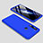 Hard Rigid Plastic Matte Finish Front and Back Cover Case 360 Degrees M01 for Xiaomi Redmi Note 8 Blue