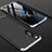 Hard Rigid Plastic Matte Finish Front and Back Cover Case 360 Degrees P01 for Huawei Honor 20 Pro Silver