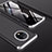 Hard Rigid Plastic Matte Finish Front and Back Cover Case 360 Degrees P01 for OnePlus 7T Silver
