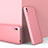 Hard Rigid Plastic Matte Finish Front and Back Cover Case 360 Degrees P01 for Xiaomi Redmi 9AT Rose Gold