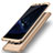 Hard Rigid Plastic Matte Finish Front and Back Cover Case 360 Degrees Q02 for Samsung Galaxy S8 Gold