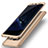 Hard Rigid Plastic Matte Finish Front and Back Cover Case 360 Degrees Q02 for Samsung Galaxy S8 Plus Gold