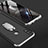 Hard Rigid Plastic Matte Finish Front and Back Cover Case 360 Degrees with Finger Ring Stand for Huawei Honor 10 Lite