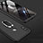 Hard Rigid Plastic Matte Finish Front and Back Cover Case 360 Degrees with Finger Ring Stand for Huawei Honor 10 Lite