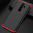 Hard Rigid Plastic Matte Finish Front and Back Cover Case 360 Degrees with Finger Ring Stand for Xiaomi Redmi Note 8 Pro