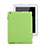 Hard Rigid Plastic Matte Finish Snap On Case for Apple iPad 2 Green