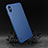 Hard Rigid Plastic Matte Finish Snap On Case for Apple iPhone X Blue