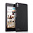 Hard Rigid Plastic Matte Finish Snap On Case for Huawei Ascend P6 Black