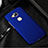 Hard Rigid Plastic Matte Finish Snap On Case for Huawei G8 Blue