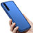 Hard Rigid Plastic Matte Finish Snap On Case for Huawei Honor 20 Blue
