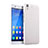 Hard Rigid Plastic Matte Finish Snap On Case for Huawei Honor 4A White