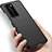 Hard Rigid Plastic Matte Finish Snap On Case for Huawei P40 Black