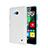 Hard Rigid Plastic Matte Finish Snap On Case for Microsoft Lumia 640 White