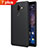 Hard Rigid Plastic Matte Finish Snap On Case for Nokia 7 Plus Black