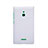 Hard Rigid Plastic Matte Finish Snap On Case for Nokia XL White