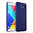 Hard Rigid Plastic Matte Finish Snap On Case for Samsung Galaxy A9 Pro (2016) SM-A9100 Blue