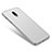 Hard Rigid Plastic Matte Finish Snap On Case for Samsung Galaxy J7 Plus Silver