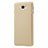 Hard Rigid Plastic Matte Finish Snap On Case for Samsung Galaxy J7 Prime Gold