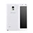 Hard Rigid Plastic Matte Finish Snap On Case for Samsung Galaxy Note 4 SM-N910F White