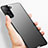 Hard Rigid Plastic Matte Finish Snap On Case for Samsung Galaxy S21 5G Black