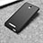 Hard Rigid Plastic Matte Finish Snap On Case for Xiaomi Redmi Note 2 Black