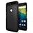 Hard Rigid Plastic Matte Finish Snap On Case M01 for Google Nexus 6P Black