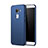 Hard Rigid Plastic Matte Finish Snap On Case M01 for Huawei G9 Plus Blue