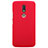 Hard Rigid Plastic Matte Finish Snap On Case M01 for Motorola Moto M XT1662 Red