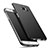 Hard Rigid Plastic Matte Finish Snap On Case M01 for Samsung Galaxy S6 Edge SM-G925 Black