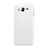 Hard Rigid Plastic Matte Finish Snap On Case M02 for Samsung Galaxy Amp Prime J320P J320M White
