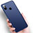Hard Rigid Plastic Matte Finish Snap On Case M03 for Xiaomi Mi 8 Blue
