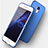 Hard Rigid Plastic Matte Finish Snap On Case M04 for Huawei Honor V9 Play Blue