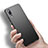 Hard Rigid Plastic Matte Finish Snap On Case M04 for Huawei P20 Black