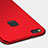 Hard Rigid Plastic Matte Finish Snap On Case M05 for Huawei GR3 (2017) Red