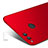 Hard Rigid Plastic Matte Finish Snap On Case M12 for Huawei Honor 7X Red