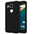 Hard Rigid Plastic Matte Finish Snap On Case P01 for Google Nexus 5X Black