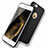 Hard Rigid Plastic Matte Finish Snap On Case P08 for Apple iPhone 6S Plus Black