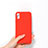 Hard Rigid Plastic Matte Finish Snap On Case S01 for Apple iPhone Xs Red