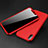 Hard Rigid Plastic Matte Finish Snap On Case S02 for Apple iPhone Xs Max Red