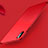 Hard Rigid Plastic Matte Finish Snap On Case W01 for Apple iPhone X Red