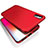 Hard Rigid Plastic Matte Finish Snap On Case W01 for Apple iPhone Xs Red