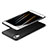 Hard Rigid Plastic Matte Finish Snap On Case with Finger Ring Stand A02 for Huawei Honor 5A Black