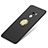 Hard Rigid Plastic Matte Finish Snap On Case with Finger Ring Stand A03 for Xiaomi Mi Mix Black