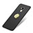 Hard Rigid Plastic Matte Finish Snap On Case with Finger Ring Stand A04 for Huawei GT3 Black