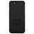 Hard Rigid Plastic Matte Finish Snap On Case with Finger Ring Stand F01 for Apple iPhone SE (2020) Black