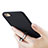 Hard Rigid Plastic Matte Finish Snap On Case with Finger Ring Stand for Apple iPhone 6S Plus Black
