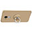 Hard Rigid Plastic Matte Finish Snap On Case with Finger Ring Stand for Huawei GT3 Gold